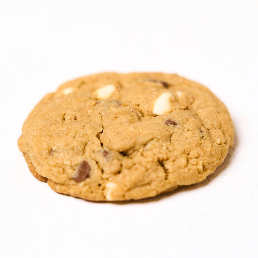 Salted Peanut Butter Oatmeal Milk & White Chocolate Chip Cookie